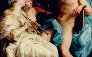 Apollo and two Muses