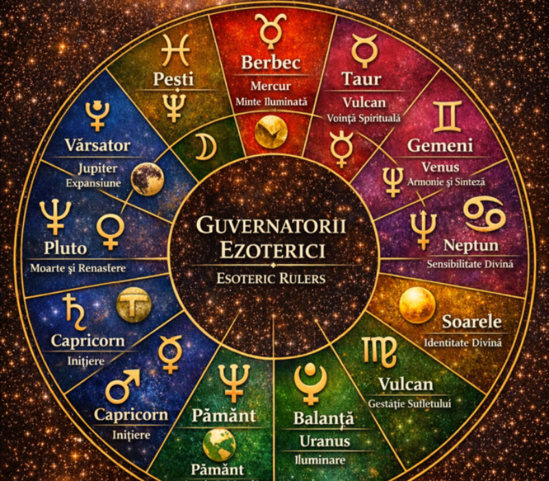 Harta guvernatori ezoterici - Zodiac12ro